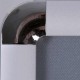 Klaprám profil 20 mm oblé rohy detail rohu